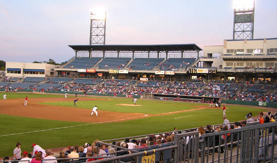 The pitch - On a grass field! - Syracuse