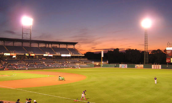 Between games of a doubleheader - Syracuse